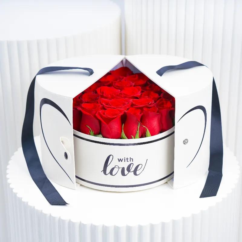 Love Surprise White Box - Flowers gift from Buy Any Flowers Dubai in Al Quoz Industrial Area 4, Dubai, UAE