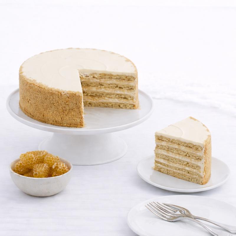 Creamy Honey Cake 4 Portion - Cakes gift from Buy Any Flowers Dubai in Al Quoz Industrial Area 4, Dubai, UAE - image 2