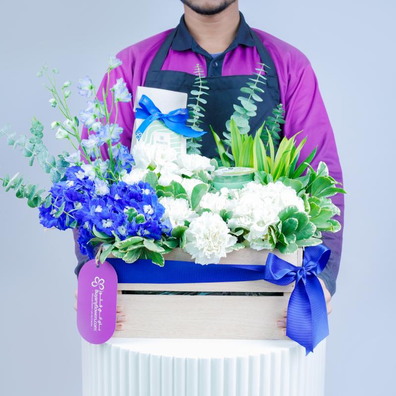 My Hero Flower Hamper - Flowers gift from Buy Any Flowers Dubai in Al Quoz Industrial Area 4, Dubai, UAE - image 2