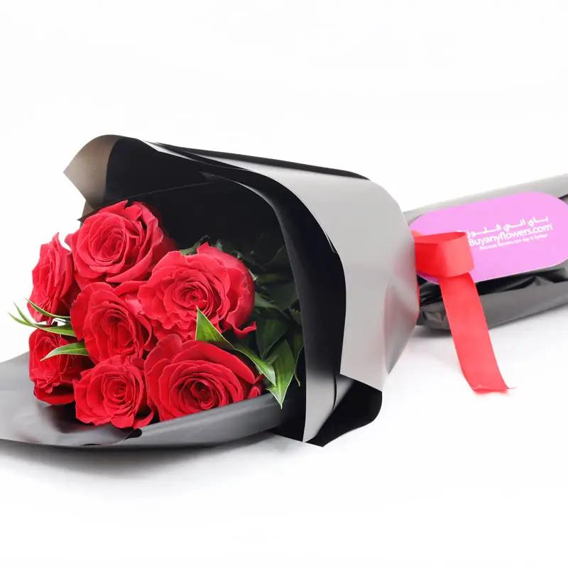 Beauty 7 Red Roses Bouquet thumbnail 2