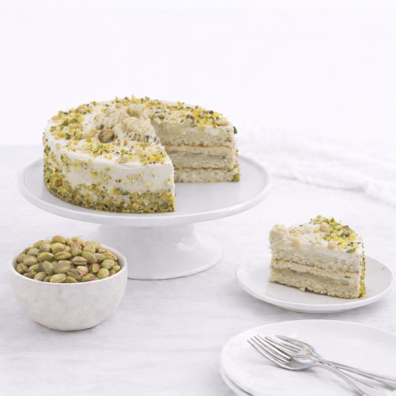 Delicious Tahini Pistachio Halawa Cake 4 Portion - Cakes gift from Buy Any Flowers Dubai in Al Quoz Industrial Area 4, Dubai, UAE - image 2