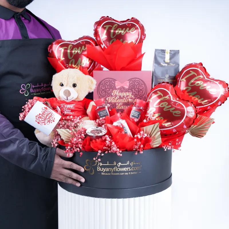 Valentine Big Hamper - Gifts gift from Buy Any Flowers Dubai in Al Quoz Industrial Area 4, Dubai, UAE - image 2