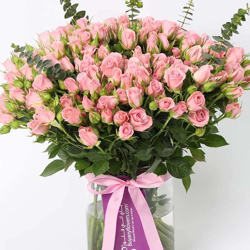 Raw Beauty 51 Pink Baby Roses thumbnail 2