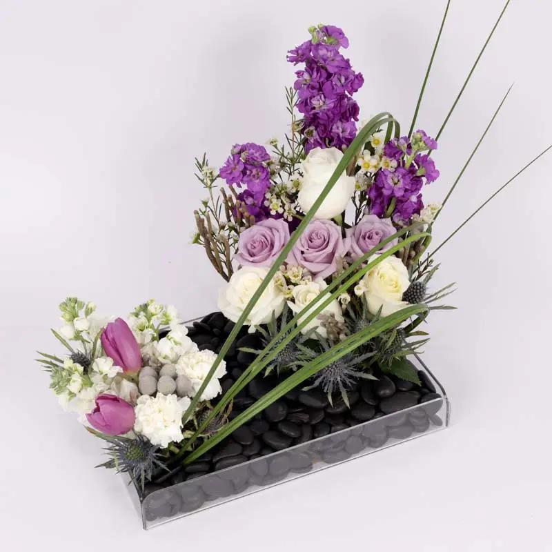 تنسيق زهور الجمال الأرجواني thumbnail 4