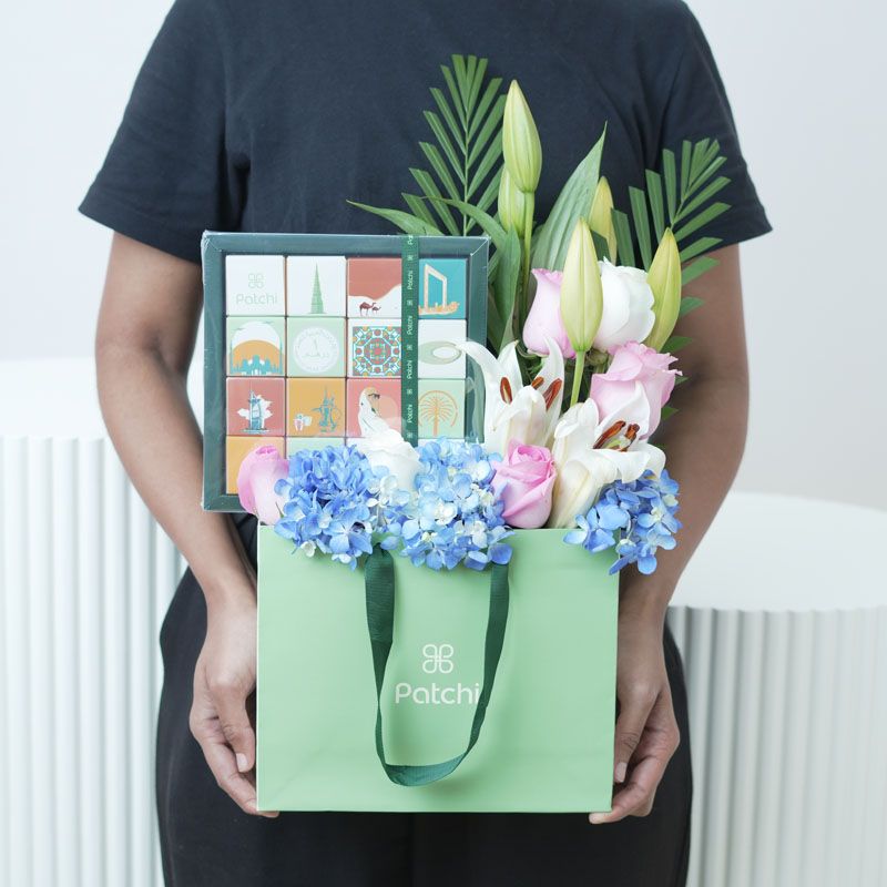 Monument Floral Patchi Arrangement thumbnail 2