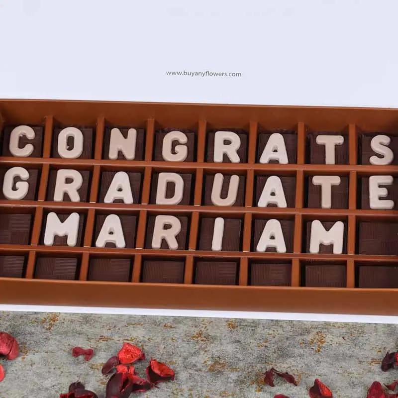 Customize Graduation Chocolates By Sweecho thumbnail 3