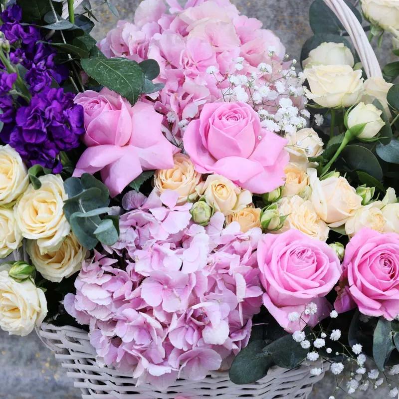 Blossom Harmony Flower Basket thumbnail 4