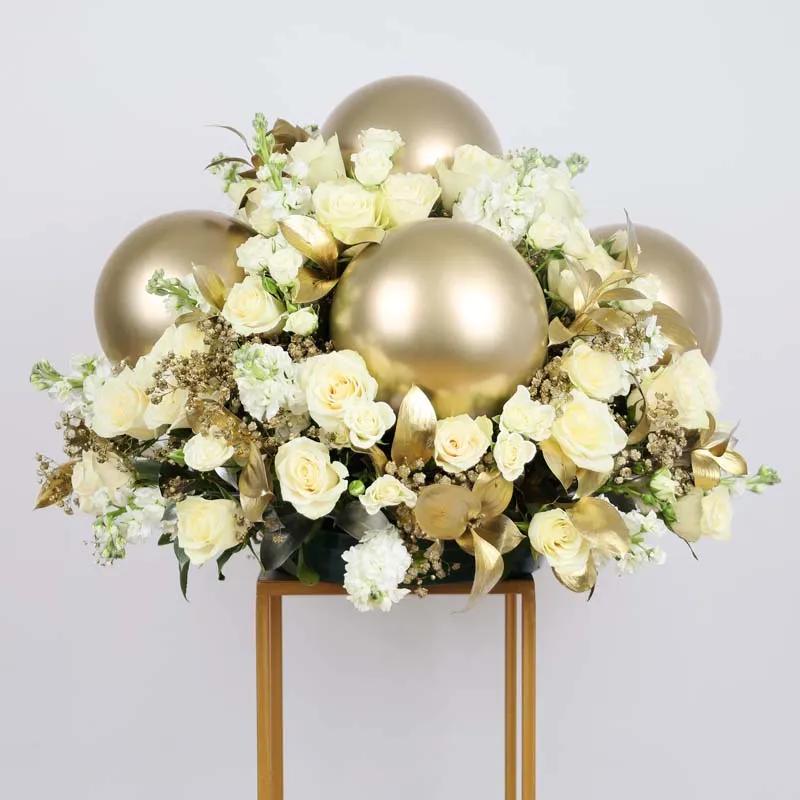 Golden Serenity Flower Stand Large thumbnail 3