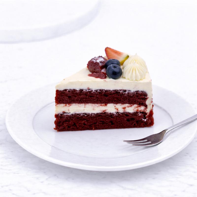 Delicious Red Velvet Cake 4 Portion - Cakes gift from Buy Any Flowers Dubai in Al Quoz Industrial Area 4, Dubai, UAE - image 4