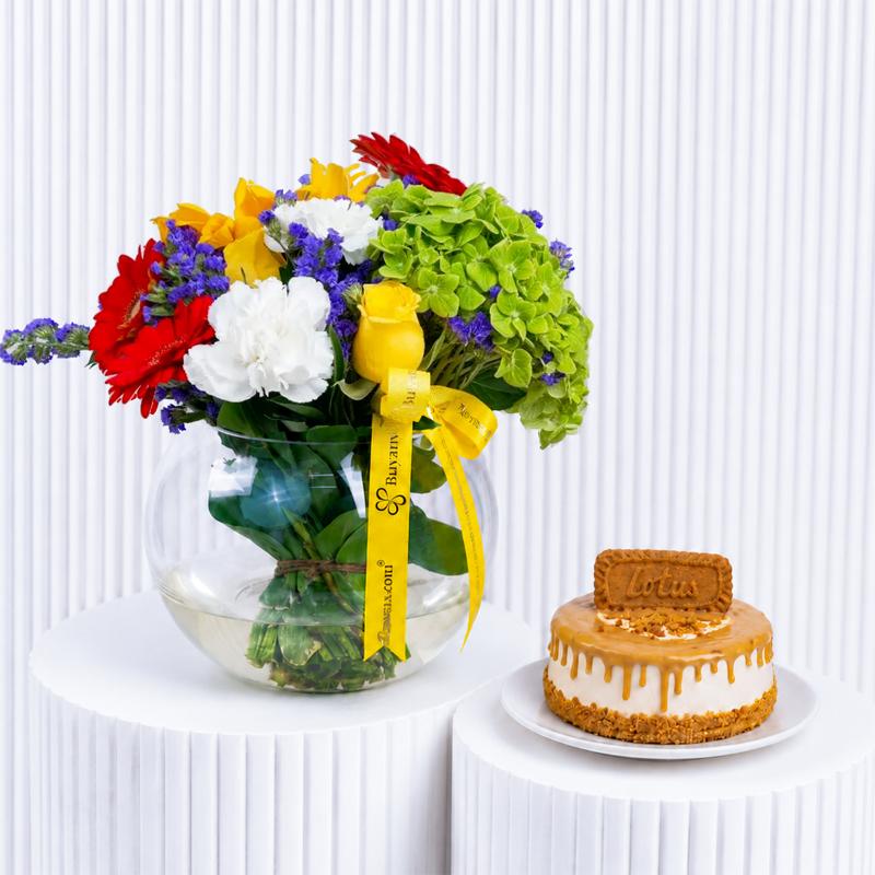 Mix Wishes and Biscoff Mono Cake in Dubai