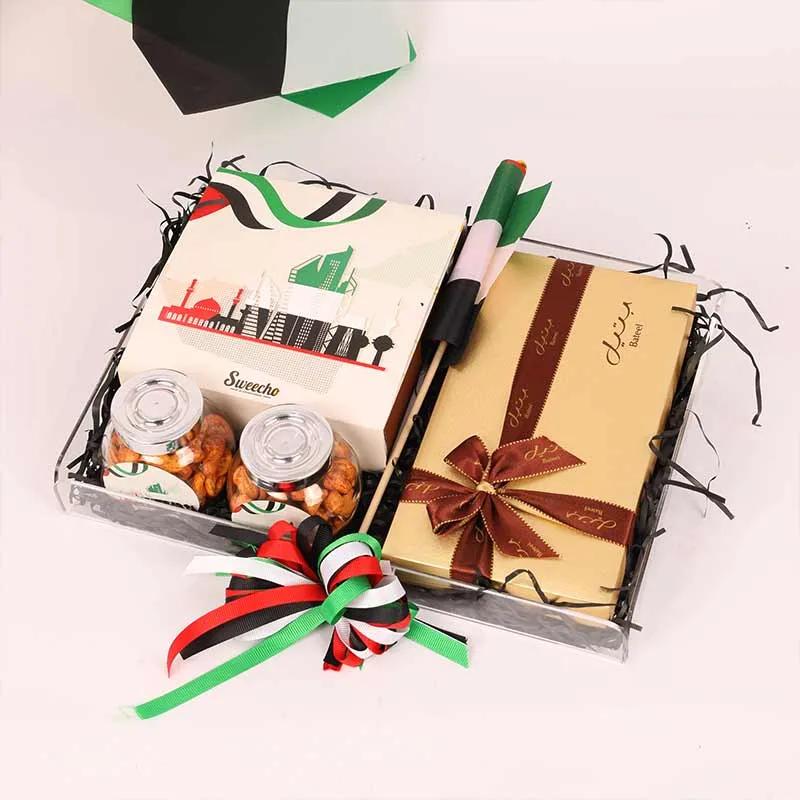 Treat National Day Gift Hamper - Gift Sets gift from Buy Any Flowers Dubai in Al Quoz Industrial Area 4, Dubai, UAE