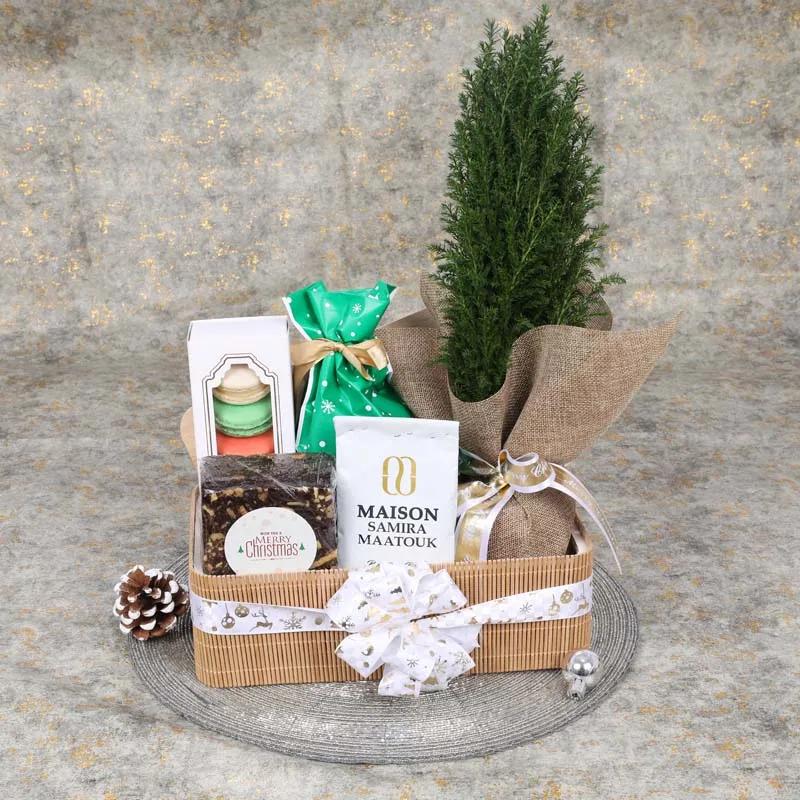 Truly Christmas Wishes Gift Basket - Gifts gift from Buy Any Flowers Dubai in Al Quoz Industrial Area 4, Dubai, UAE