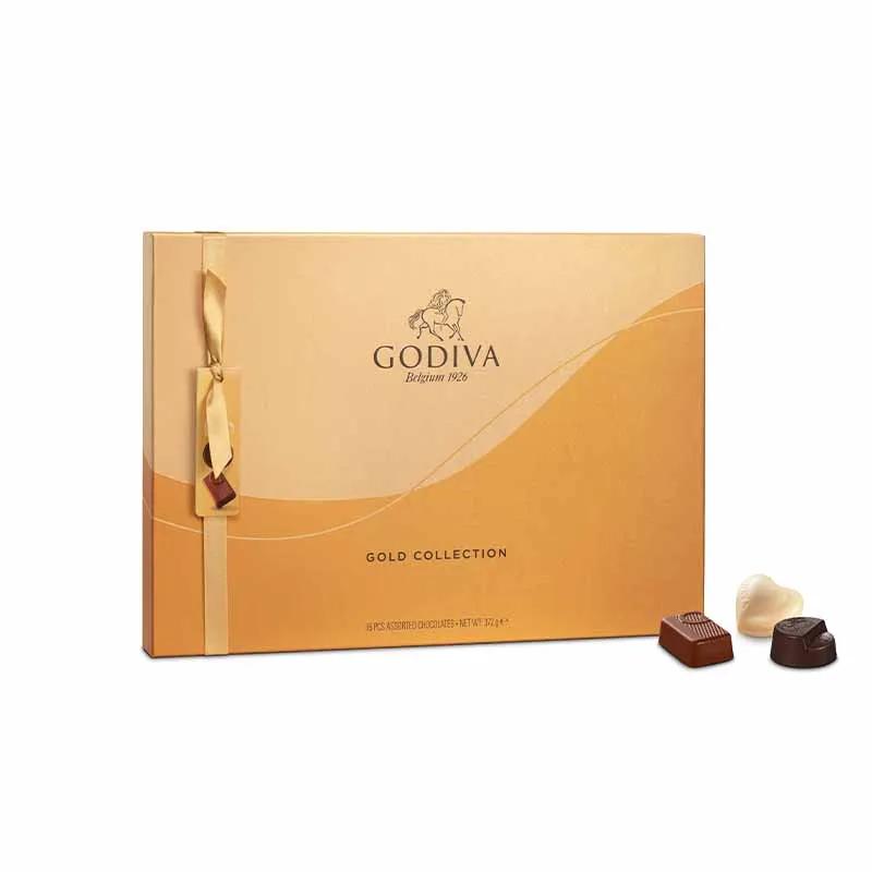 Godiva Gold Assorted Chocolate Gift Box 35 Pcs - Chocolates gift from Buy Any Flowers Dubai in Al Quoz Industrial Area 4, Dubai, UAE - image 2