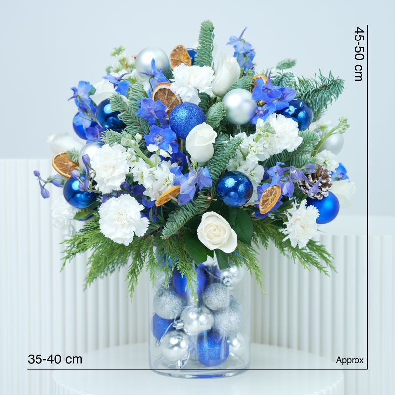 مزهرية زهور تحيات الموسم thumbnail 4