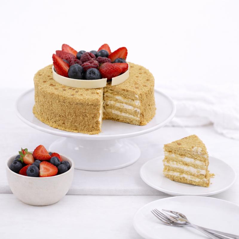 Berry Honey Cake - Cakes gift from Buy Any Flowers Dubai in Al Quoz Industrial Area 4, Dubai, UAE - image 3