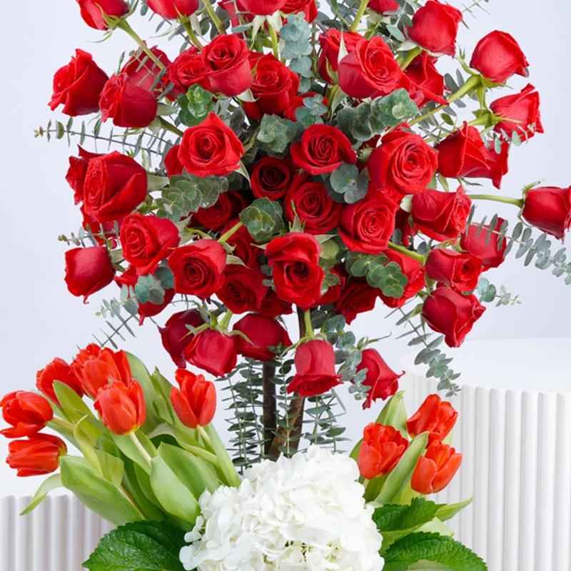 Height of Love Flower Arrangement - Flowers gift from Buy Any Flowers Dubai in Al Quoz Industrial Area 4, Dubai, UAE - image 2