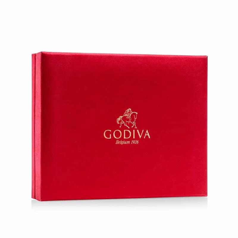 Godiva Velvet Gift Box Red 20 Pcs thumbnail 2