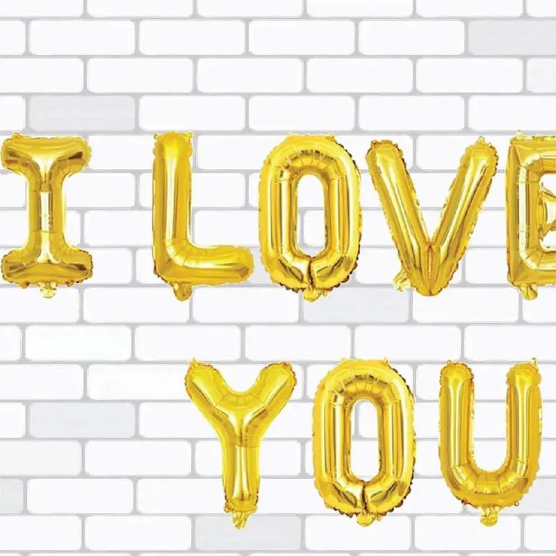 I Love You Letter Balloon thumbnail 2
