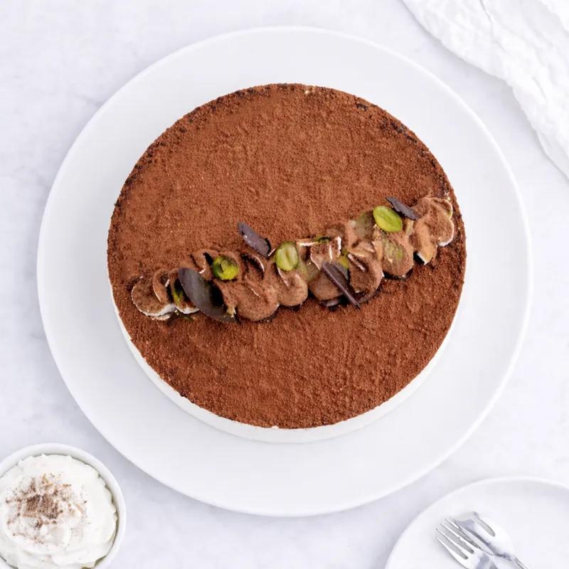 Tiramisu Cake 4 Portion - Cakes gift from Buy Any Flowers Dubai in Al Quoz Industrial Area 4, Dubai, UAE - image 4