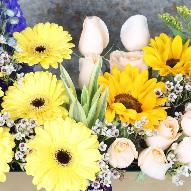 Floral Ramadan Wishes Golden - Gifts gift from Buy Any Flowers Dubai in Al Quoz Industrial Area 4, Dubai, UAE - image 3