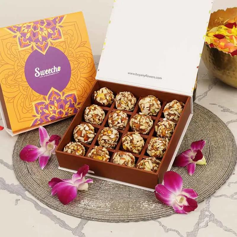 Anjeer Laddoo Gift Box - Gifts gift from Buy Any Flowers Dubai in Al Quoz Industrial Area 4, Dubai, UAE