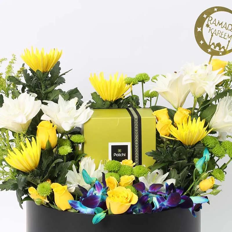 Ramadan Vivid Floral Patchi Arrangement thumbnail 3