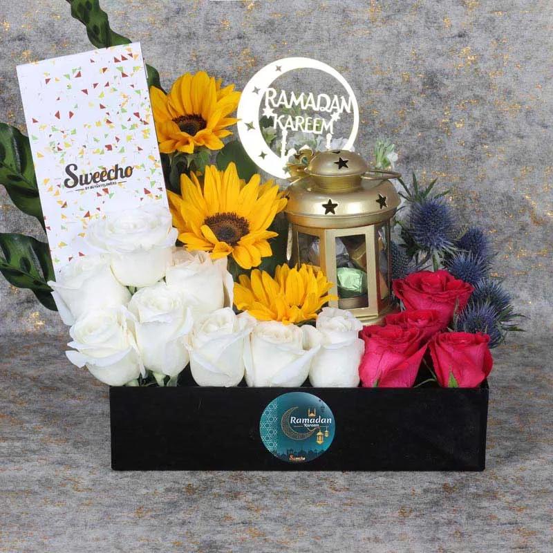 Ramadan Floral Hamper Black thumbnail 2