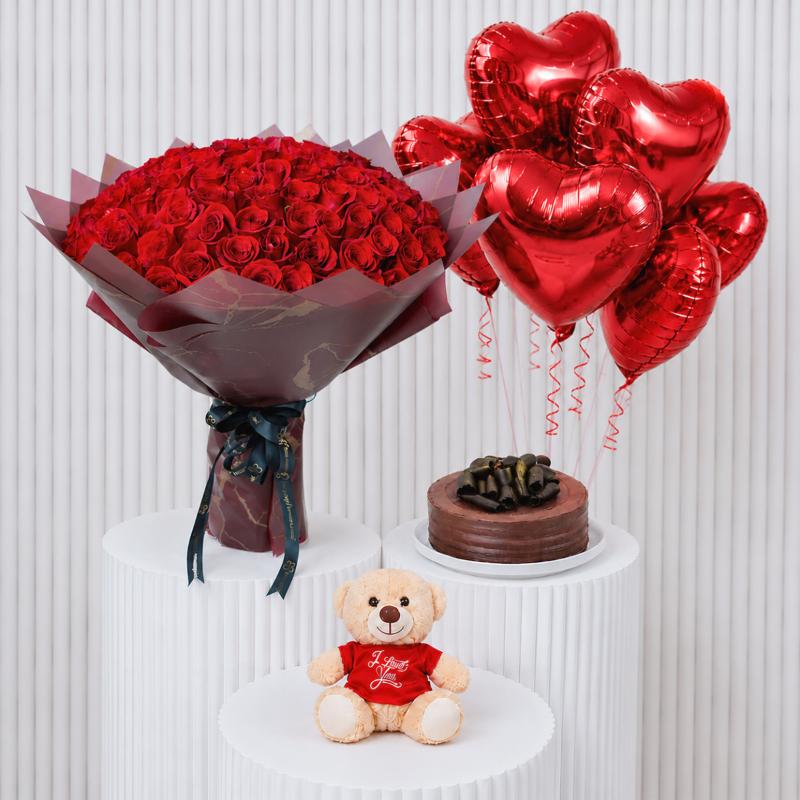 Love Memories Gift Bundle - Gift Sets gift from Buy Any Flowers Dubai in Al Quoz Industrial Area 4, Dubai, UAE