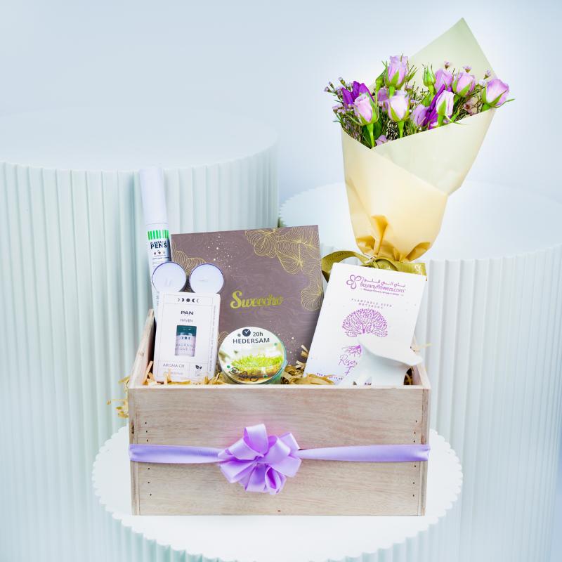 Choco Aroma Eco Friendly Hamper - Gift Sets gift from Buy Any Flowers Dubai in Al Quoz Industrial Area 4, Dubai, UAE