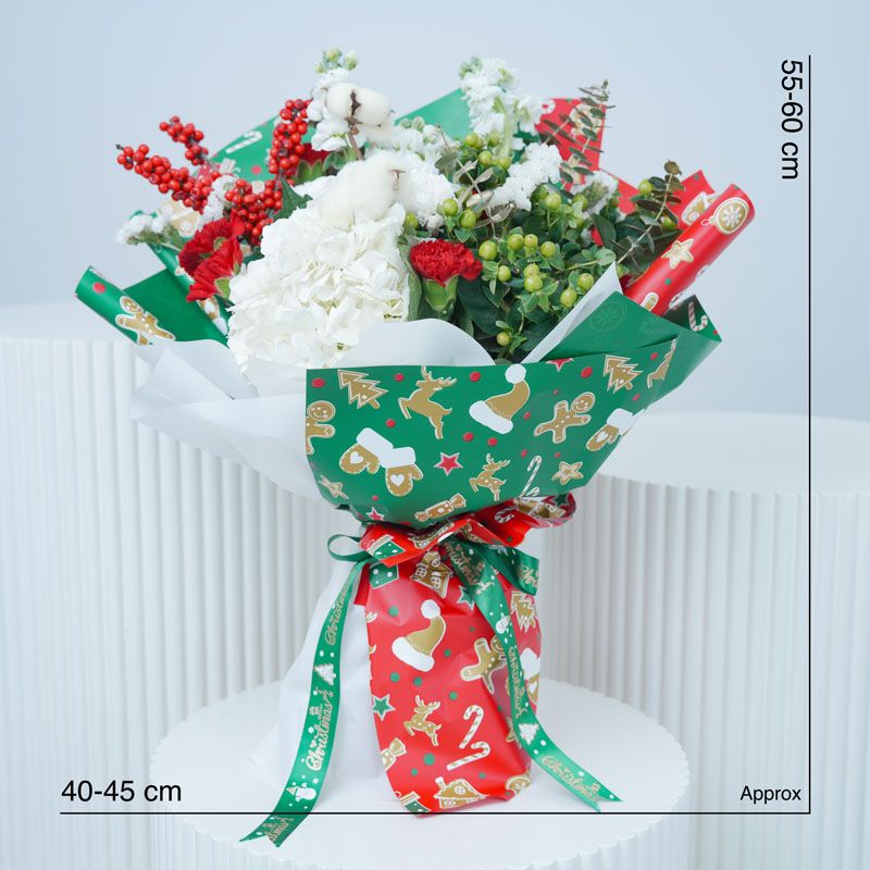 Christmas Celebration Flower Bouquet thumbnail 4