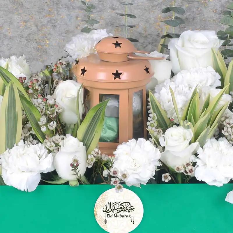 Eid Floral Hamper Green thumbnail 3