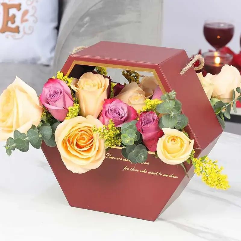 With You 15 Roses Box - Flowers gift from Buy Any Flowers Dubai in Al Quoz Industrial Area 4, Dubai, UAE - image 2