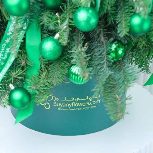 Christmas Tree Shape Arrangement Green - Gifts gift from Buy Any Flowers Dubai in Al Quoz Industrial Area 4, Dubai, UAE - image 3