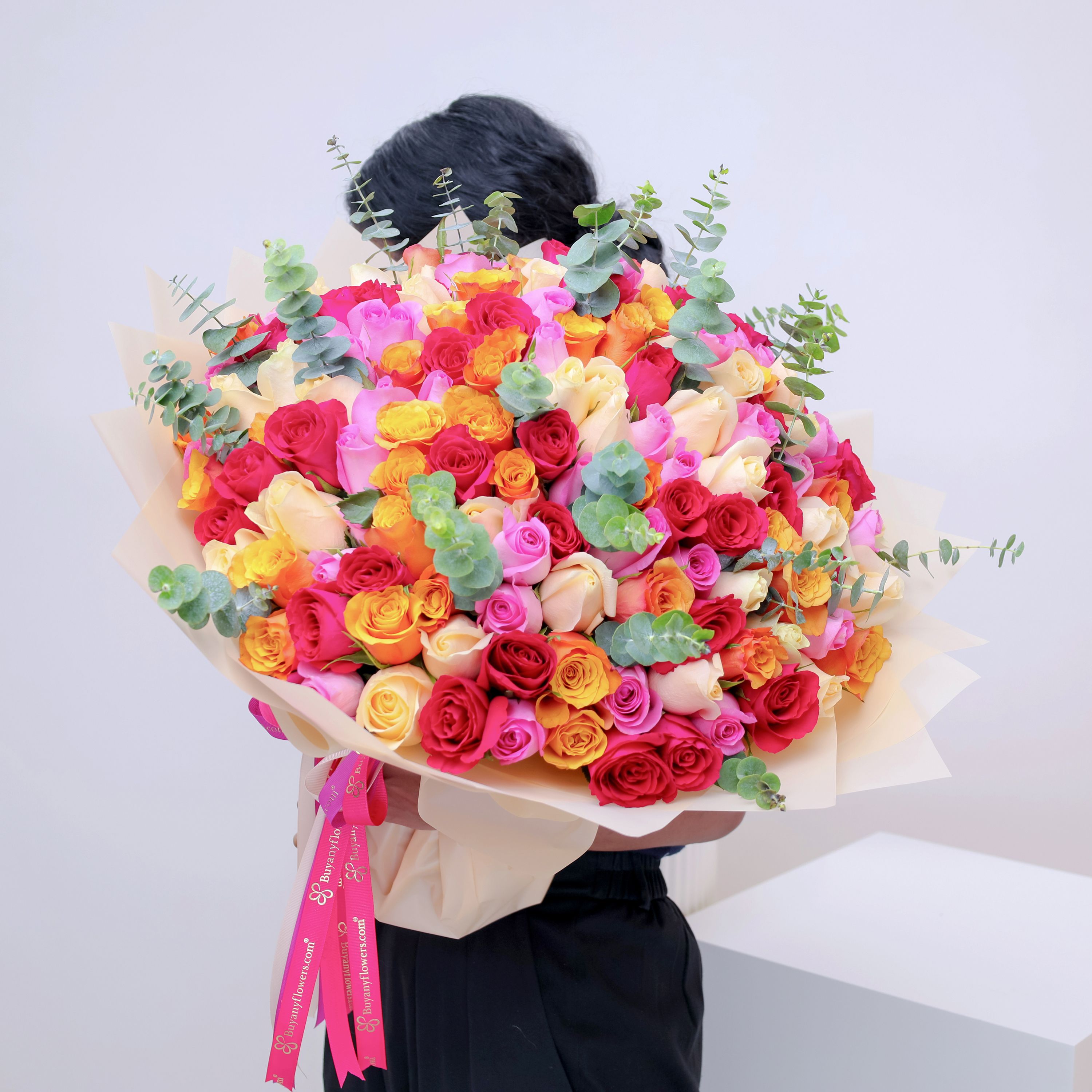 Candy 201 Roses Bouquet thumbnail 2