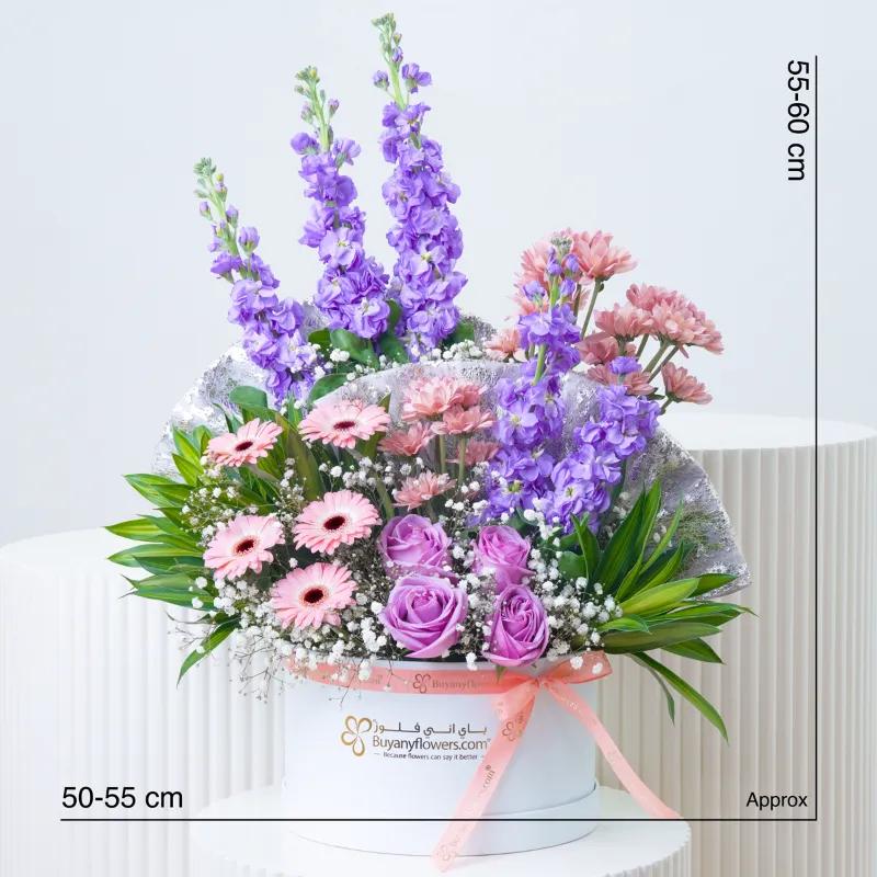 Twilight Flower Box - Flowers gift from Buy Any Flowers Dubai in Al Quoz Industrial Area 4, Dubai, UAE - image 3