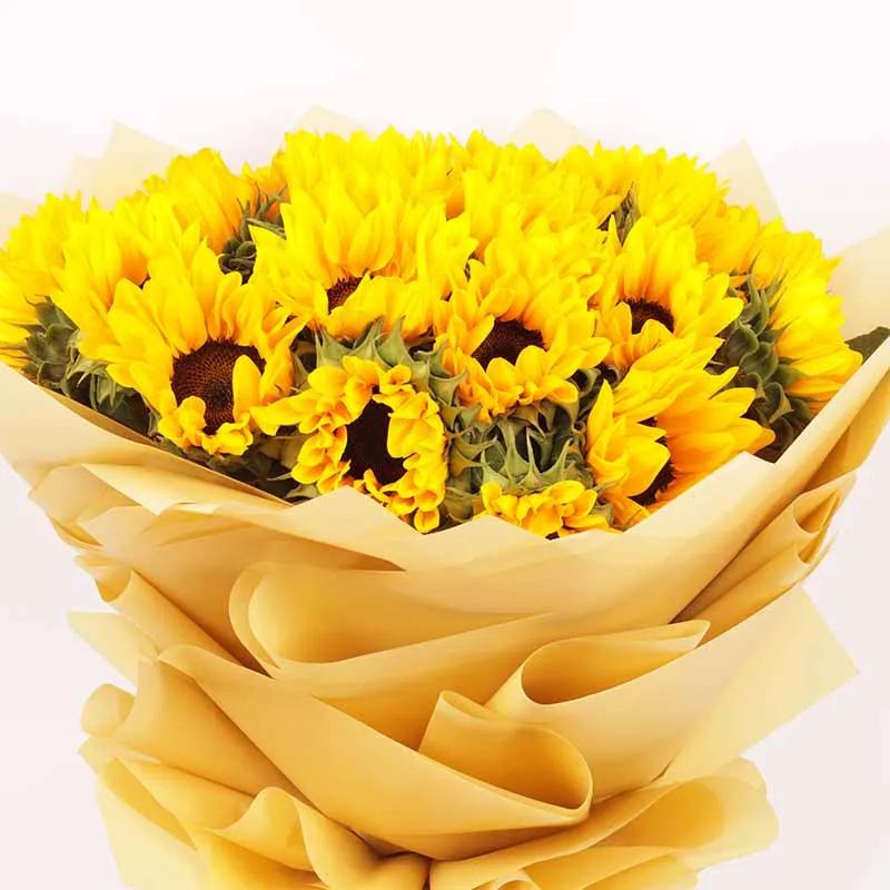 Sunny 15 Sunflowers Bouquet thumbnail 2