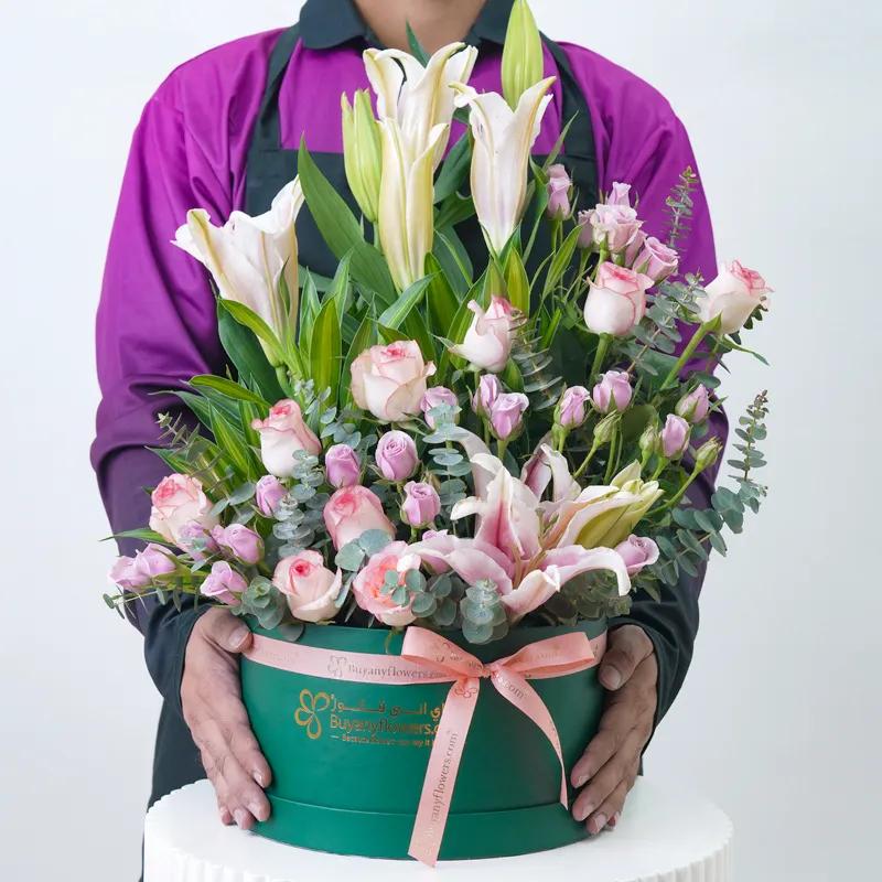 Enchanted Bloom Box Trio - Gift Sets gift from Buy Any Flowers Dubai in Al Quoz Industrial Area 4, Dubai, UAE - image 3