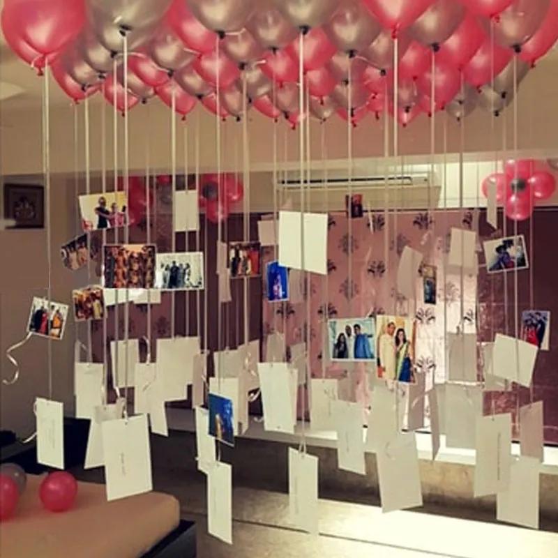50 Personalised Helium Balloons Decor thumbnail 2