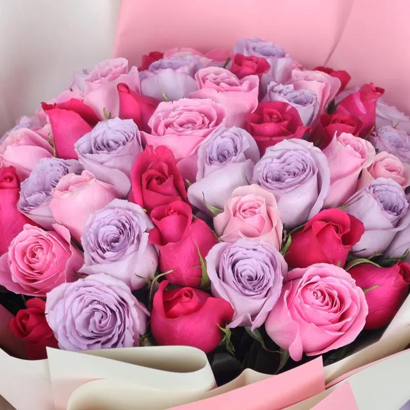 Sweet and Gentle 51 Roses Bouquet thumbnail 4