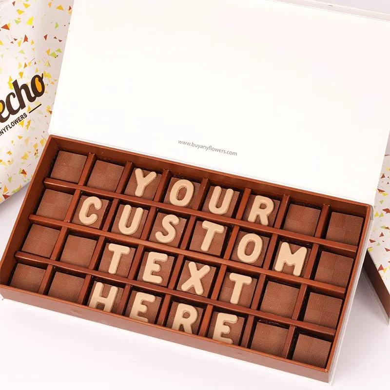 Customize Your Text Chocolates By Sweecho thumbnail 2