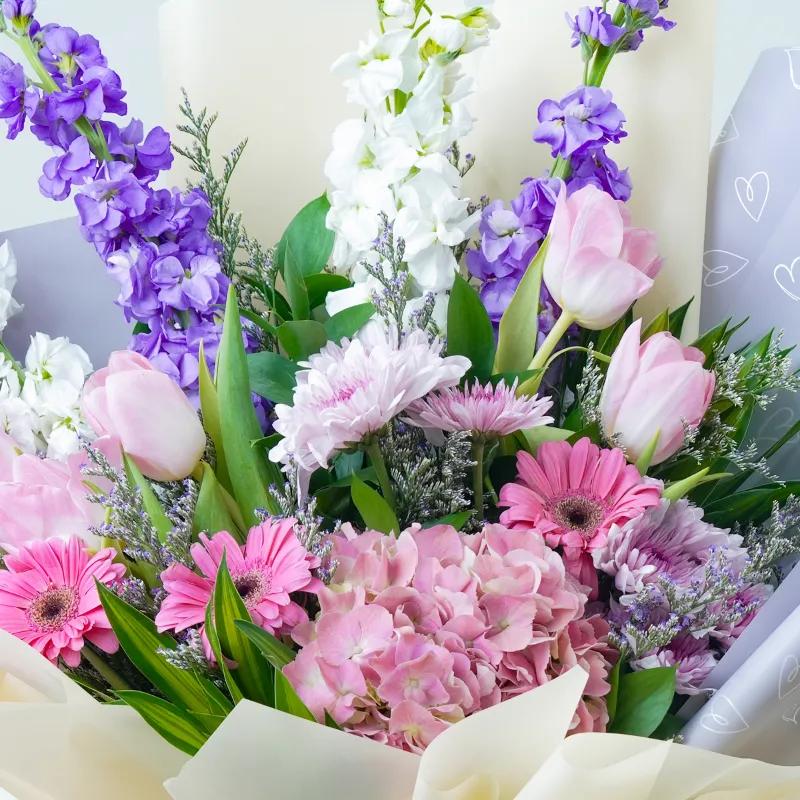 Pink and Purple Harmony Trio - Gift Sets gift from Buy Any Flowers Dubai in Al Quoz Industrial Area 4, Dubai, UAE - image 2