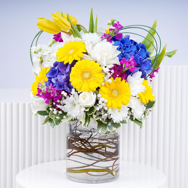 Luxe Garden Flower Arrangement - Flowers gift from Buy Any Flowers Dubai in Al Quoz Industrial Area 4, Dubai, UAE