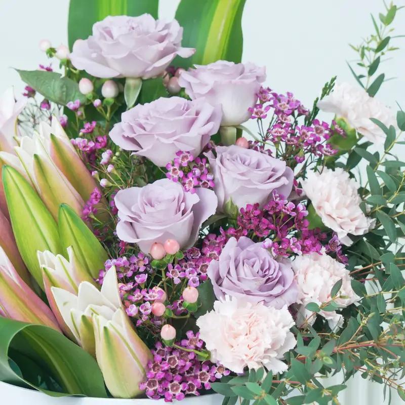 Lilac Blush Flower Box - Flowers gift from Buy Any Flowers Dubai in Al Quoz Industrial Area 4, Dubai, UAE - image 2