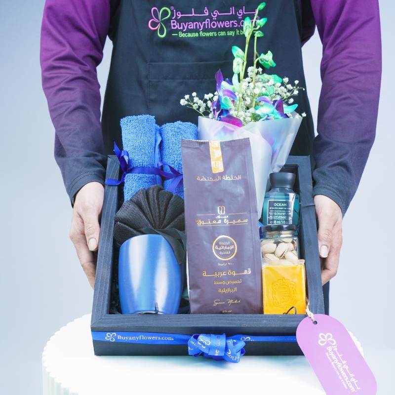 Bath and Coffee Hamper - Gift Sets gift from Buy Any Flowers Dubai in Al Quoz Industrial Area 4, Dubai, UAE - image 2