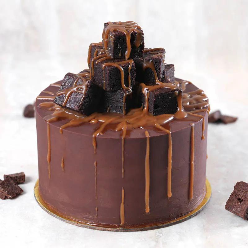 Brownie Caramel Cake 4 Portion thumbnail 4
