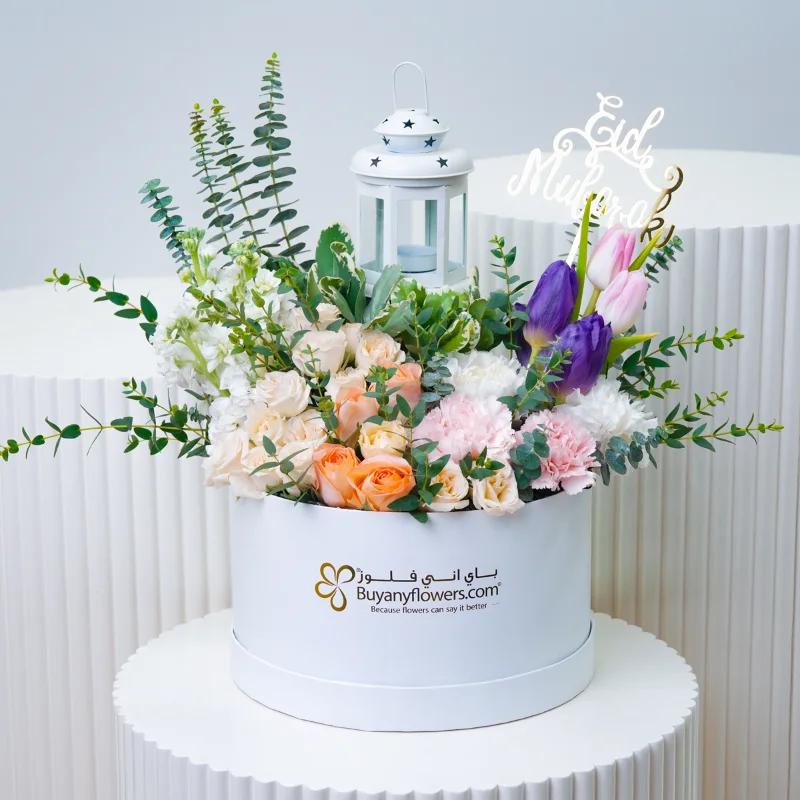 Eid Pastel Glow Floral Box in Dubai
