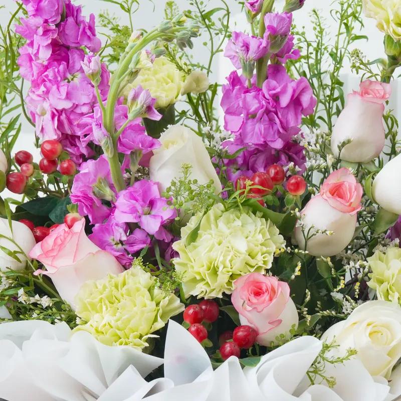 Happiness Bloom Box Trio - Gift Sets gift from Buy Any Flowers Dubai in Al Quoz Industrial Area 4, Dubai, UAE - image 2