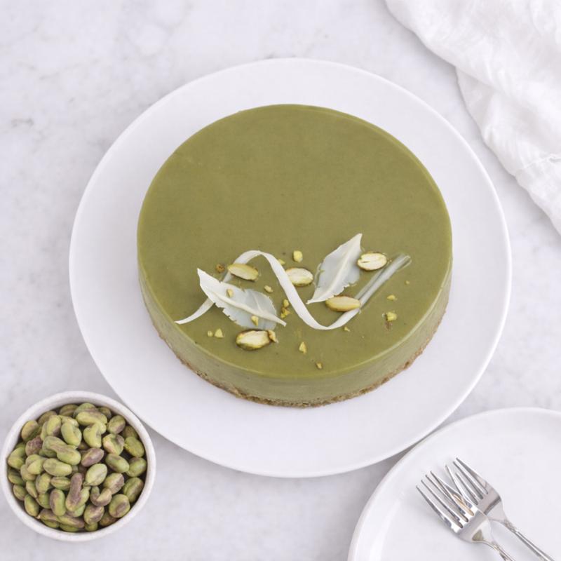 Pistachio Cheesecake 4 Portion - Cakes gift from Buy Any Flowers Dubai in Al Quoz Industrial Area 4, Dubai, UAE - image 2