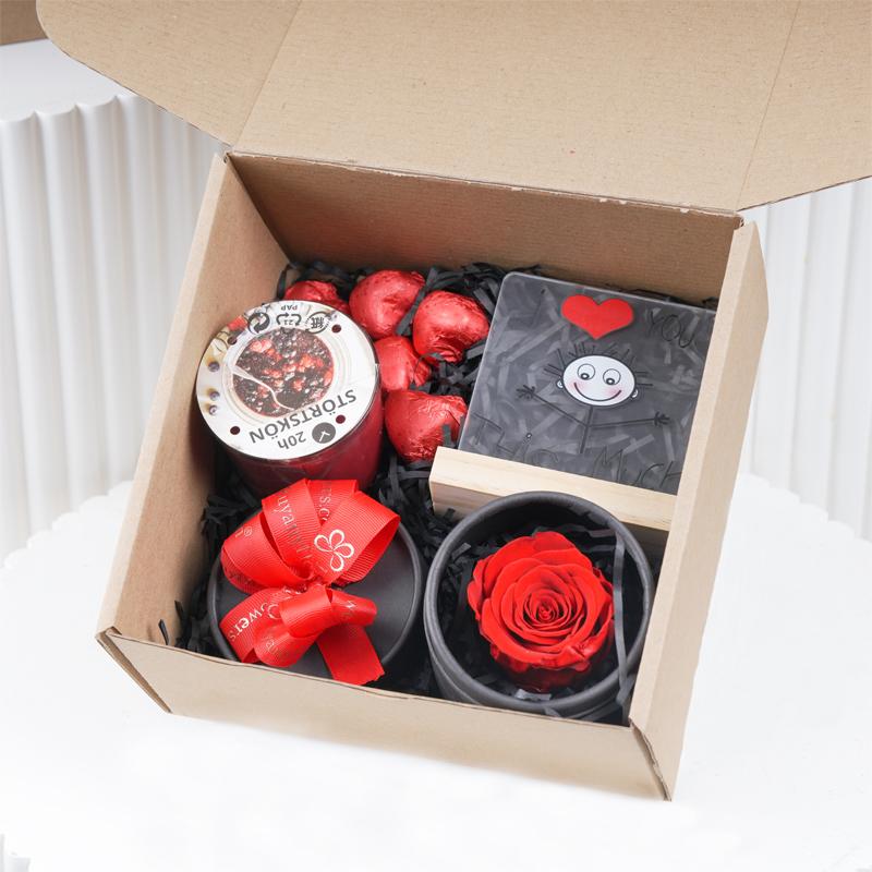 Love You Forever Gift Box - Gifts gift from Buy Any Flowers Dubai in Al Quoz Industrial Area 4, Dubai, UAE - image 2