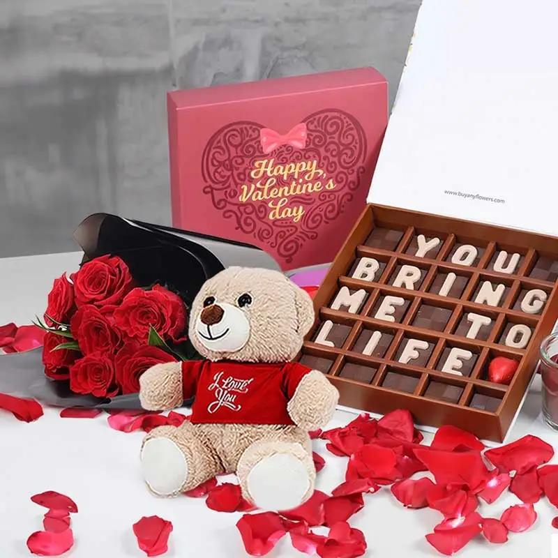 Valentine You Bring Me To Life Chocolates Trio